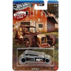 Hot Wheels 1:64 Vintage Club 1968 Silver Series (Mod Rod)
