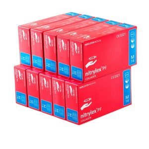 10 x Nitrilhandskar M – Rosa