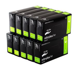 10 x Nitrilhandskar S – Black