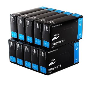 10 x Nitrilhandskar M – Black
