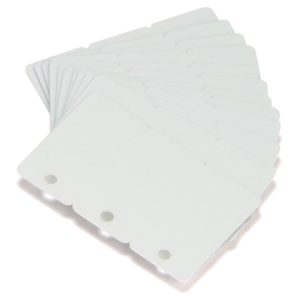 Plastkort Vita 3-up breakaway key tag, 500kort/förp