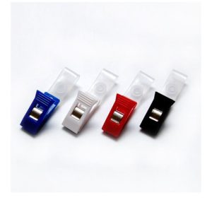 Plastclip IDP 12, vit, 100st/förp