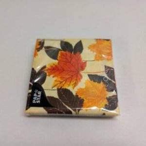 Servett 25x25cm 20-p Löv
