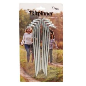 Tältpinne Metall 8-p