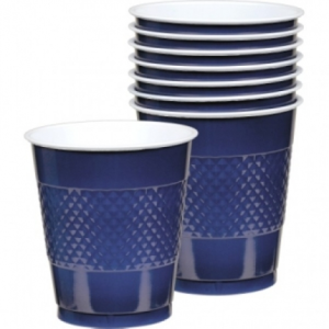Plastmugg blå exklusiv