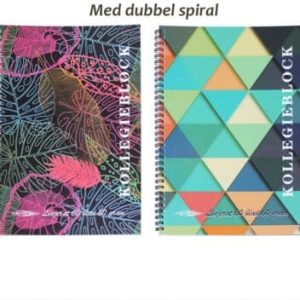 Kollegieblock A4 Linjerat