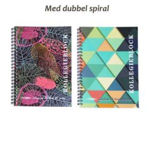 Kollegieblock A5 Linjerat