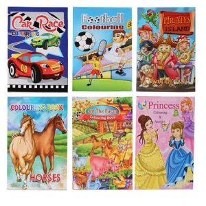 Målarbok 24 Sidor Prinsessa