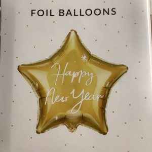 Folieballong med Happy new year