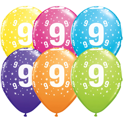 9-årsballong