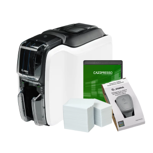 Zebra Card ZC100, enkelsidig, USB, Bundle