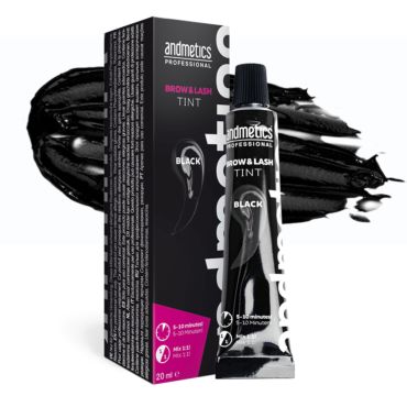 Andmetics Svart 20ml färg (Vegansk)