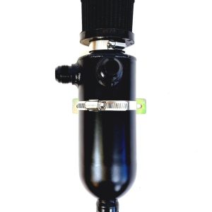 Catchtank 0,75 liter med filter, dubbla anslutningar