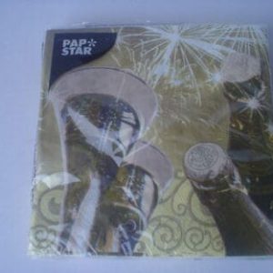 Servett 33x33cm 20-p New Years Eve