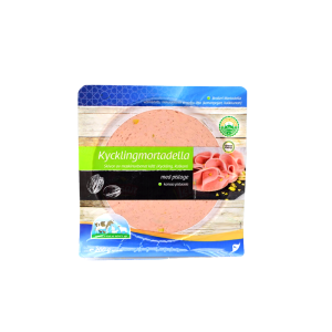 Qibbla Mortadella Skiv Kyck m Pistage 342 200g*12
