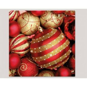 Servett 33x33cm 20-p Red Balls