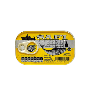 Sardiner i olja Mild Safi 125g*50
