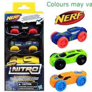 Nerf Nitro Foam Car 3-Pack