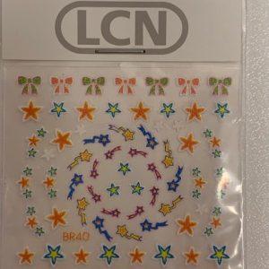 3D Nail Sticker winterstar