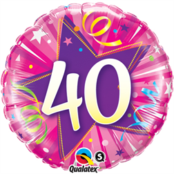 40-års ballong