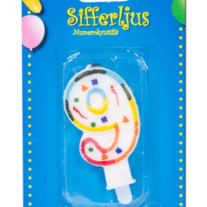 Sifferljus 9 kalastema