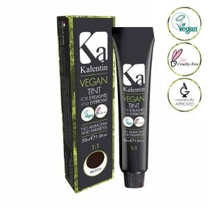 Kalentin vegansk bryn/fransfärg Brun 30 ml