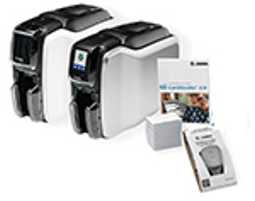 Zebra Card ZC300, dubbelsidig, USB/Ethernet QuikCard