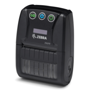 Zebra ZQ210, 2,25 tum, BT, Bältesklips, USB-kabel