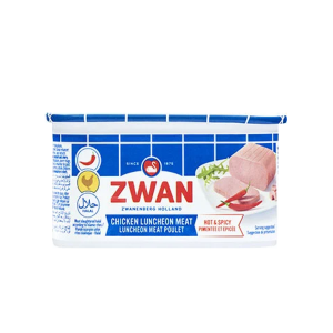 Zwan Luncheon Kyckling Spicy 200g*12